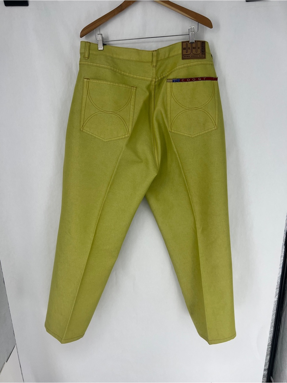 COOGI Men’s Lime Green jeans 40x34 - Picture 8 of 10